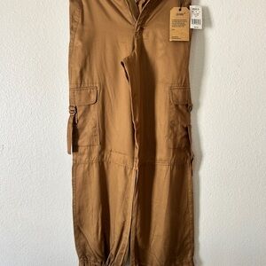Kohl's Brown Tencel Jumpsuit